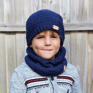 Crochet Scarf and Cowl Pattern for Men Ripple - Etsy