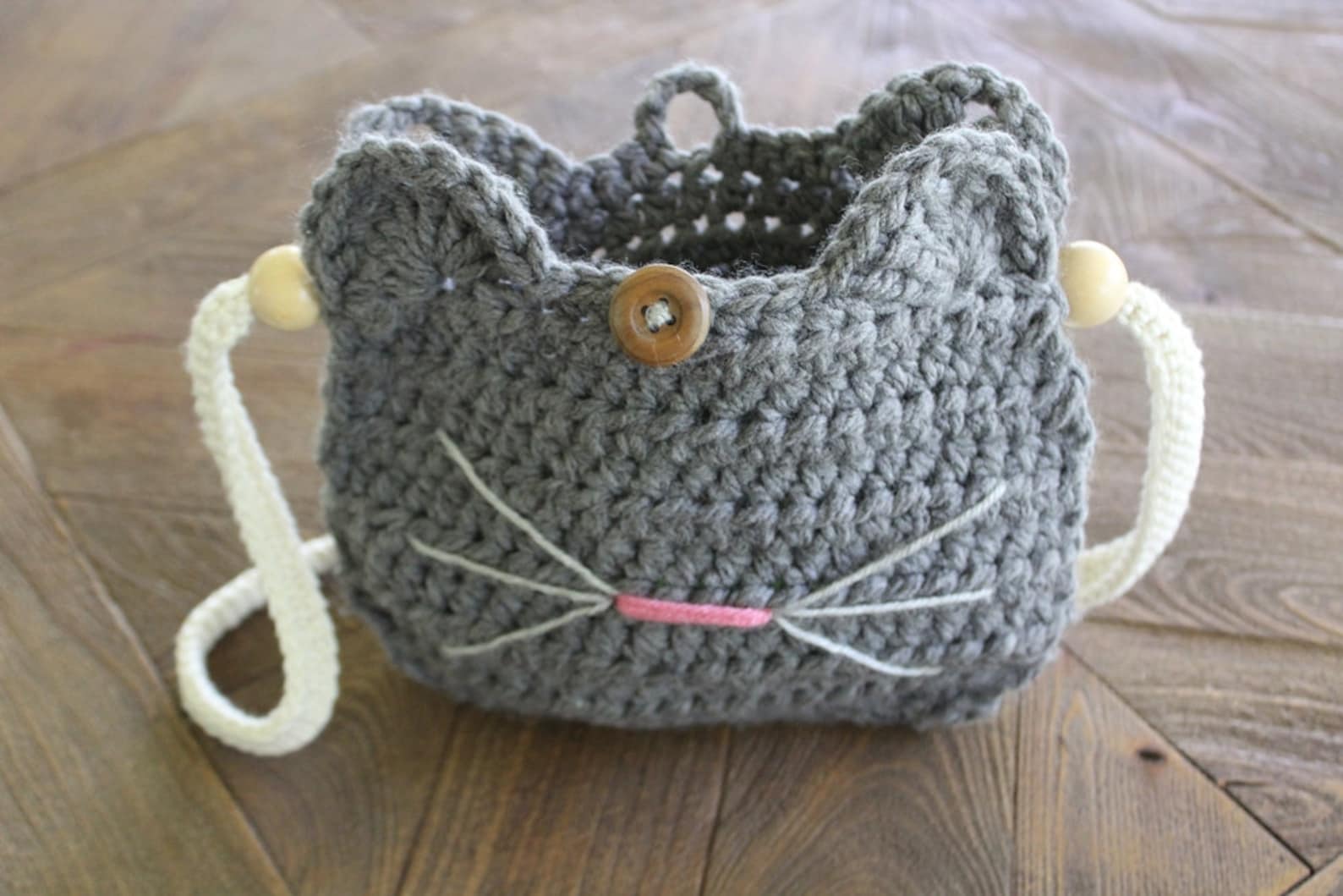 Crochet Cat Bag Pattern Crochet Cat Purse - Etsy