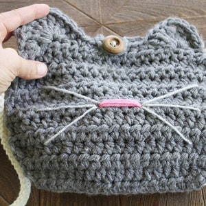 Crochet Cat Bag Pattern Crochet Cat Purse - Etsy