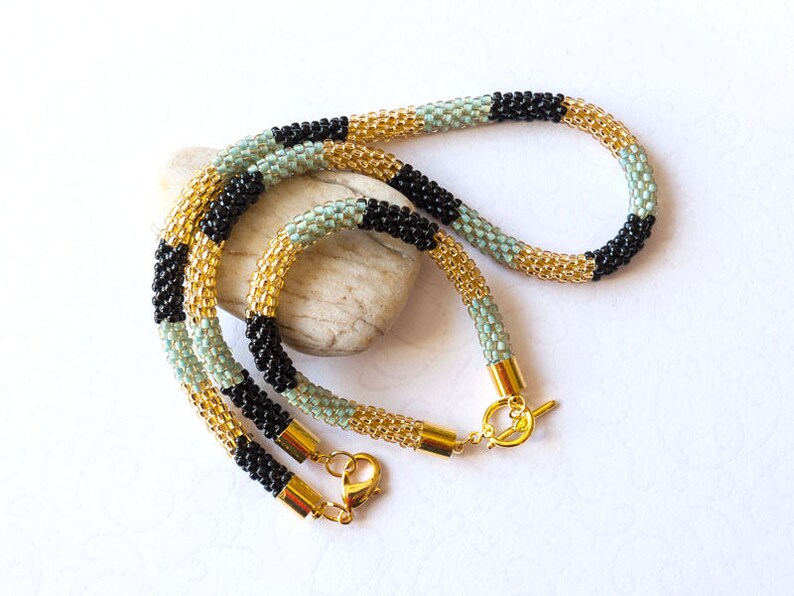 beaded bracelet statement necklace beaded necklace Beaded set of necklace and bracelet