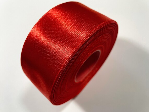 Wide Orange Satin Ribbon/ Width 1 1/2 inch 3.8 cm/ Different Length in options/ Gold Pumpkin/ Selling Out/ Clearance Sale
