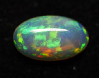 9x12 MM 2.20 Cts Size Brilliant Natural Ethiopian Opal Oval Faceted