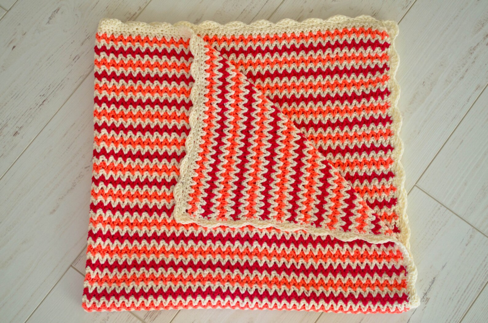 Baby Girl Blanket, Crochet Baby Blanket, Knit Baby Blanket, Baby Girl