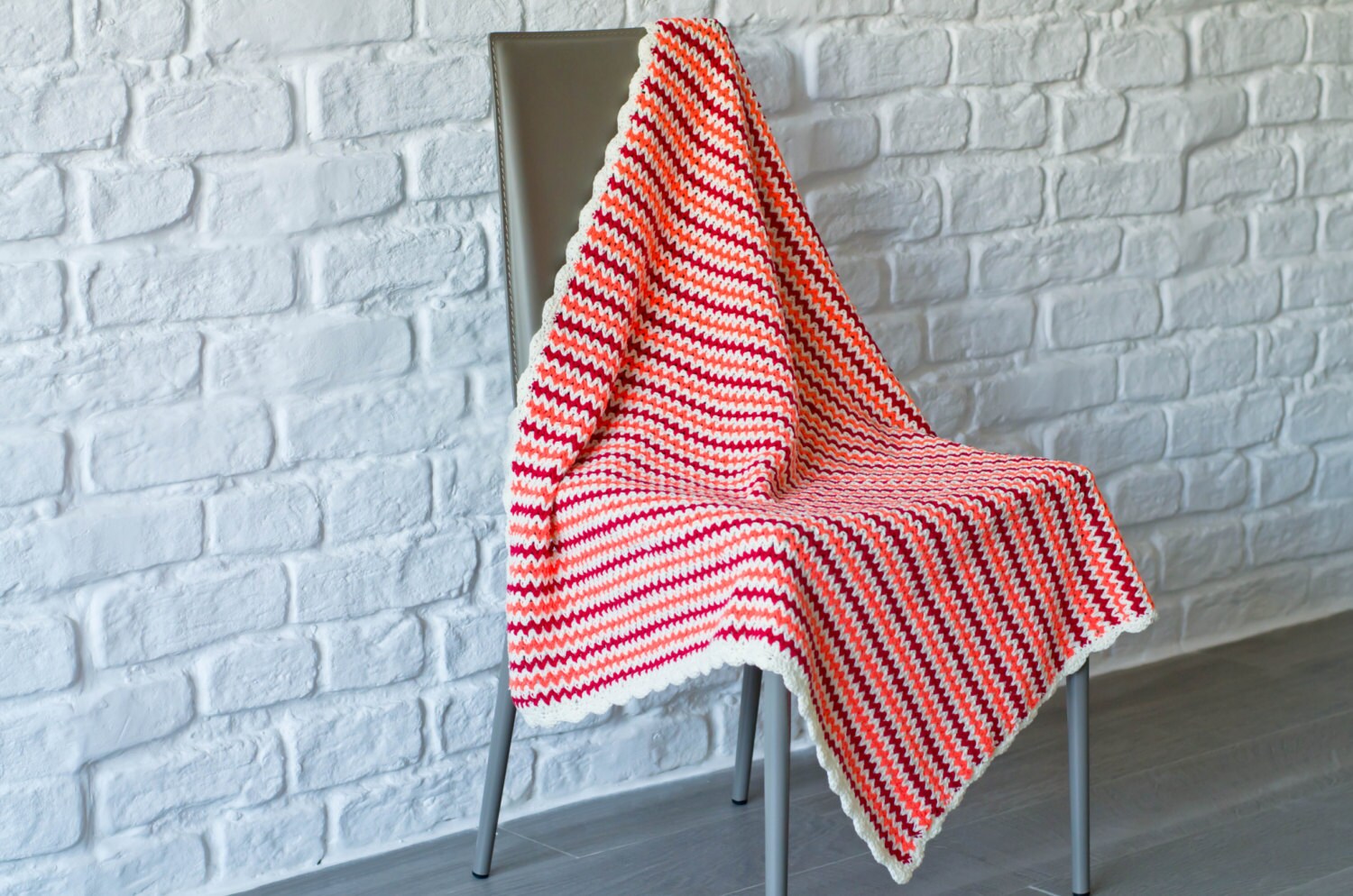 Baby Girl Blanket, Crochet Baby Blanket, Knit Baby Blanket, Baby Girl