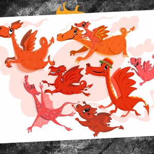Welsh Creature series - Welsh Dragons