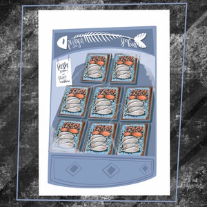 Siop Pysgodyn Welsh shop front print
