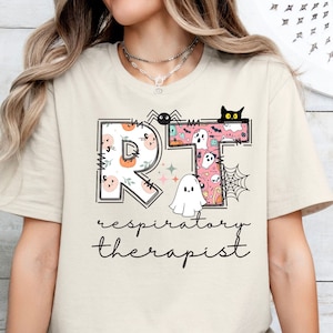 Respiratory Therapist Halloween Shirt,Respiratory Therapist Halloween Gift,RT Spooky Tshirt, Halloween Respiratory Therapy Squad,Pulmonology
