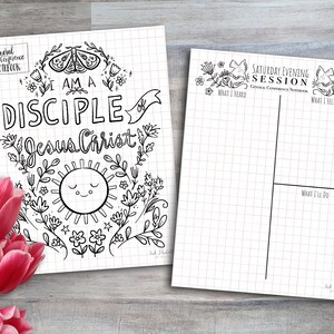 Instant Digital Download General Conference Notes / BUJO Bundle image 6