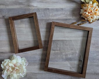 Hand-Crafted Wooden Frame | Changeable Art Frame | 4 Sizes | 5x7 Frame | 8x10 Frame | 11x14 Frame | Picture Frame | Artisan Hand-Crafted