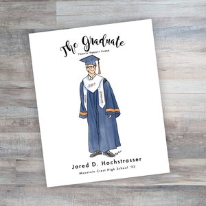 Individual Portrait | Graduation Portrait | Custom Illustration