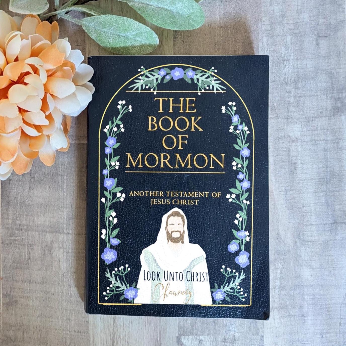 手書きアート 聖書 手描きの聖典 | 手描きのモルモン書 | 花柄の聖典 | 手描きの聖書