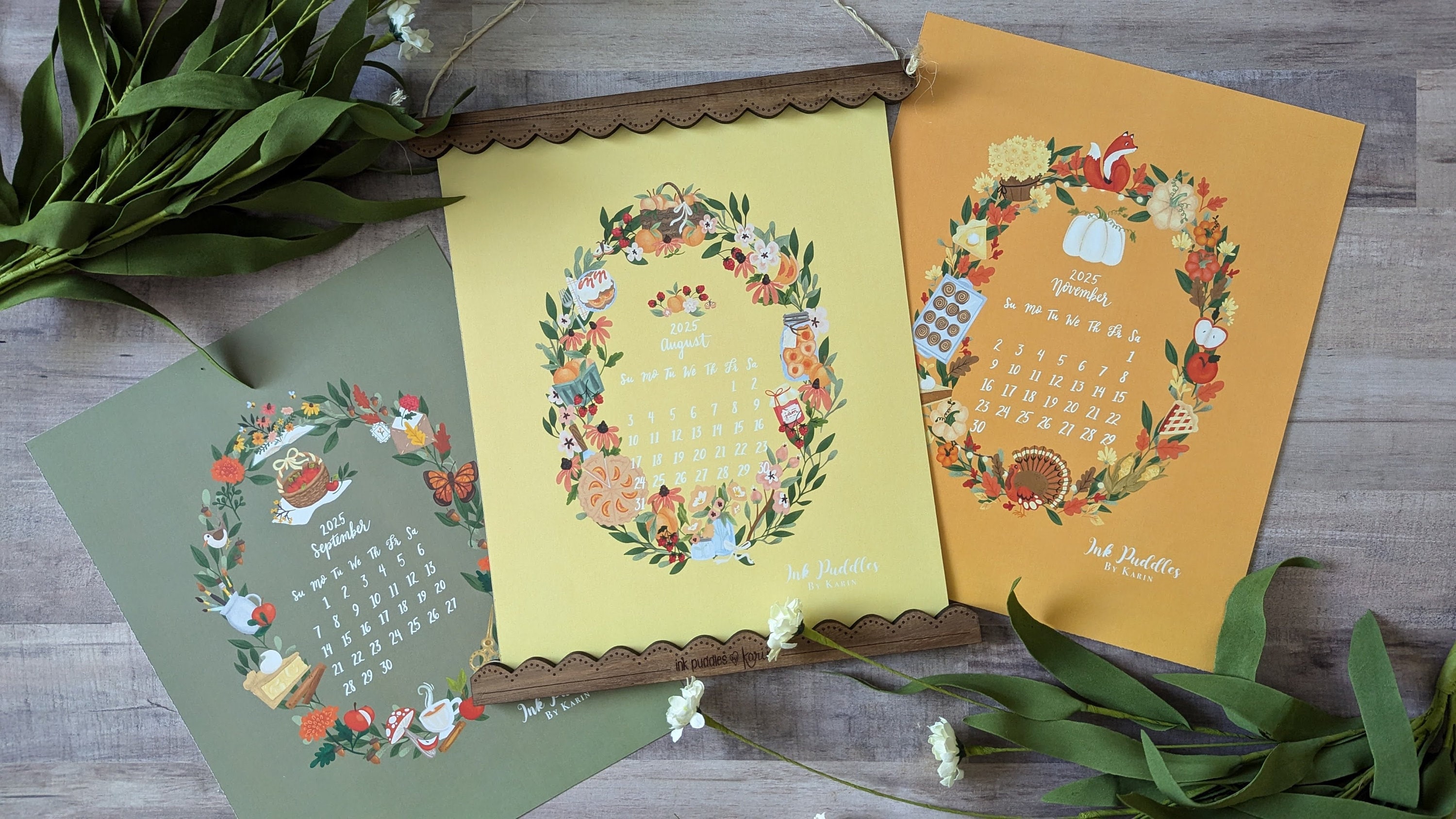 Calendario Da Parete 2025-2026 - Planner Mensile Con Festività, Per Casa E Ufficio - Foto 8