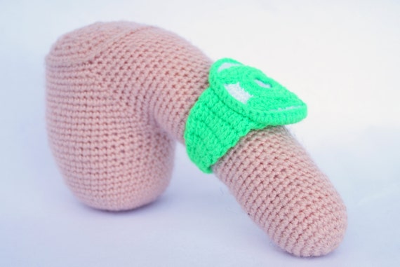 Disney feet fetish Cock crochet knit pattern ring