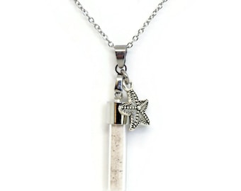 Custom YOUR Sand Pendant 18" Necklace | ***NOT DIY Kit*** | You Send Me Sand