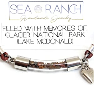 OH MN MT Specialfyllt armband | Ohio, Minnesota, Montana Souvenirsmycken