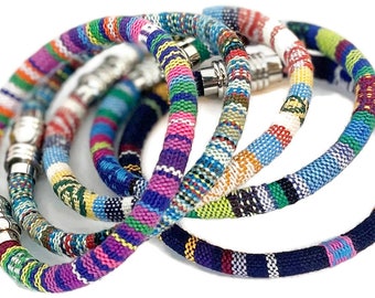 3-Pack Of Woven Cotton Anklets or Bracelets & Save!  | Men's or Women's Bracelet or Anklet| Beach Summer Bracelet | Gifts For All!