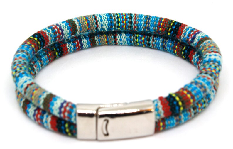 Unisex Woven Cotton Bracelet Men's Man Bracelet Etsy