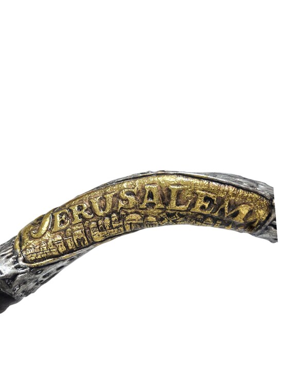 Shofar Corne Kudu Spiralé De Jérusalem - 60-68 Cm Corne Antilope