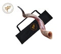 Kudu Horn Shofar Half Polished Jewish Blowing Shofar Plus Caryying Velvet Bag – Made In Israel product logo