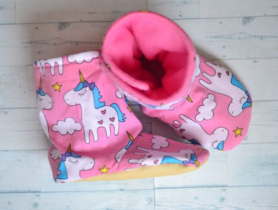 unicorn baby boots