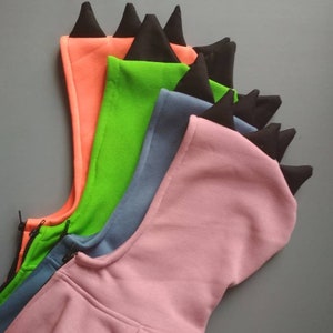 dinosaur costume fleece dinosaur hoodie Halloween dino costume dino birthday gift, dragon hoodie, toddler dinosaur hoodie kids dino hoodie