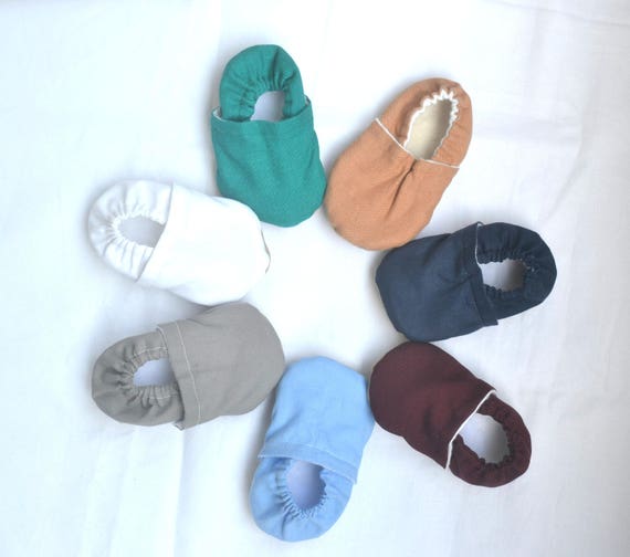 solid soft shoes for baby plain baby shoes newborn shoes baby Etsy