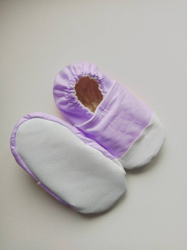 solid soft shoes for baby rubber sole shoes plain baby shoes boy shoes baby girl shoes neutral baby slippers plain toddler shoes moccasins Purple