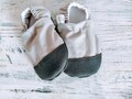 Grey linen shoes for baby Kids gray shoes Kids linen shoes Baby linen shoes Grey booties Grey baby booties Grey kids booties Grey clothing product logo