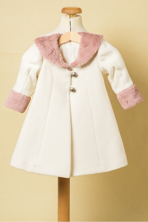baby girl pink coat