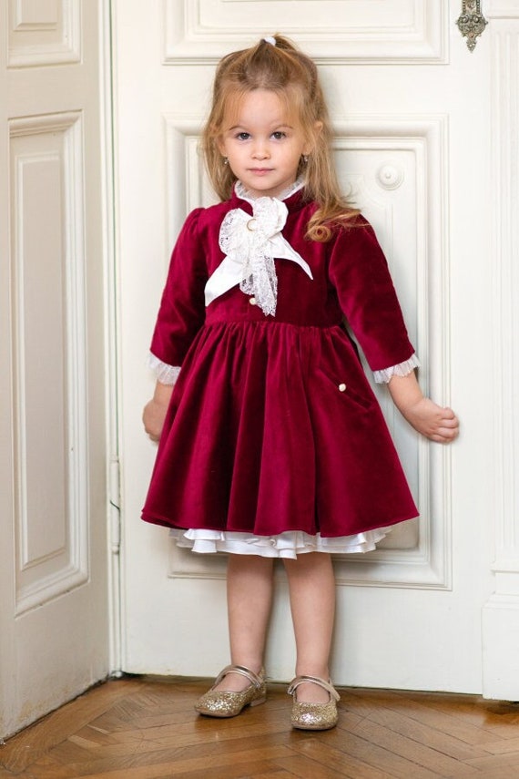 Charlotte Vintage Velvet Dress First 