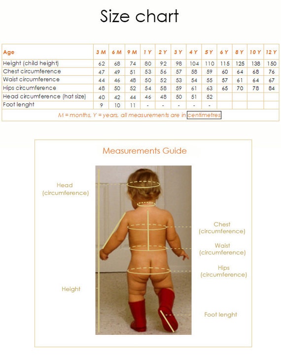 Turban Size Chart