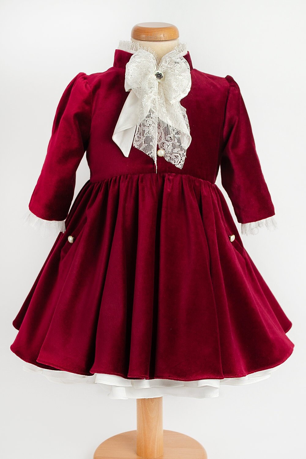 Charlotte Vintage Velvet Dress First 