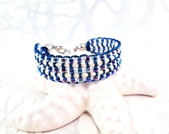 Ein Armband für die Freundschaft, Freundschaftsarmband, Perlenarmband,  Makrameearmband, Statementarmband, Armband für Mädchen, Wichteln