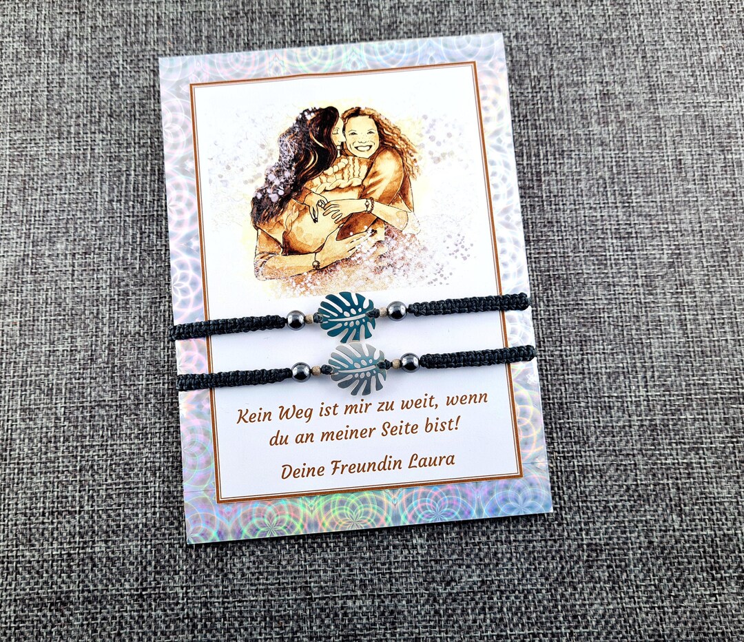 Ein Armband für die Freundschaft, Partnerarmbänder, für die beste