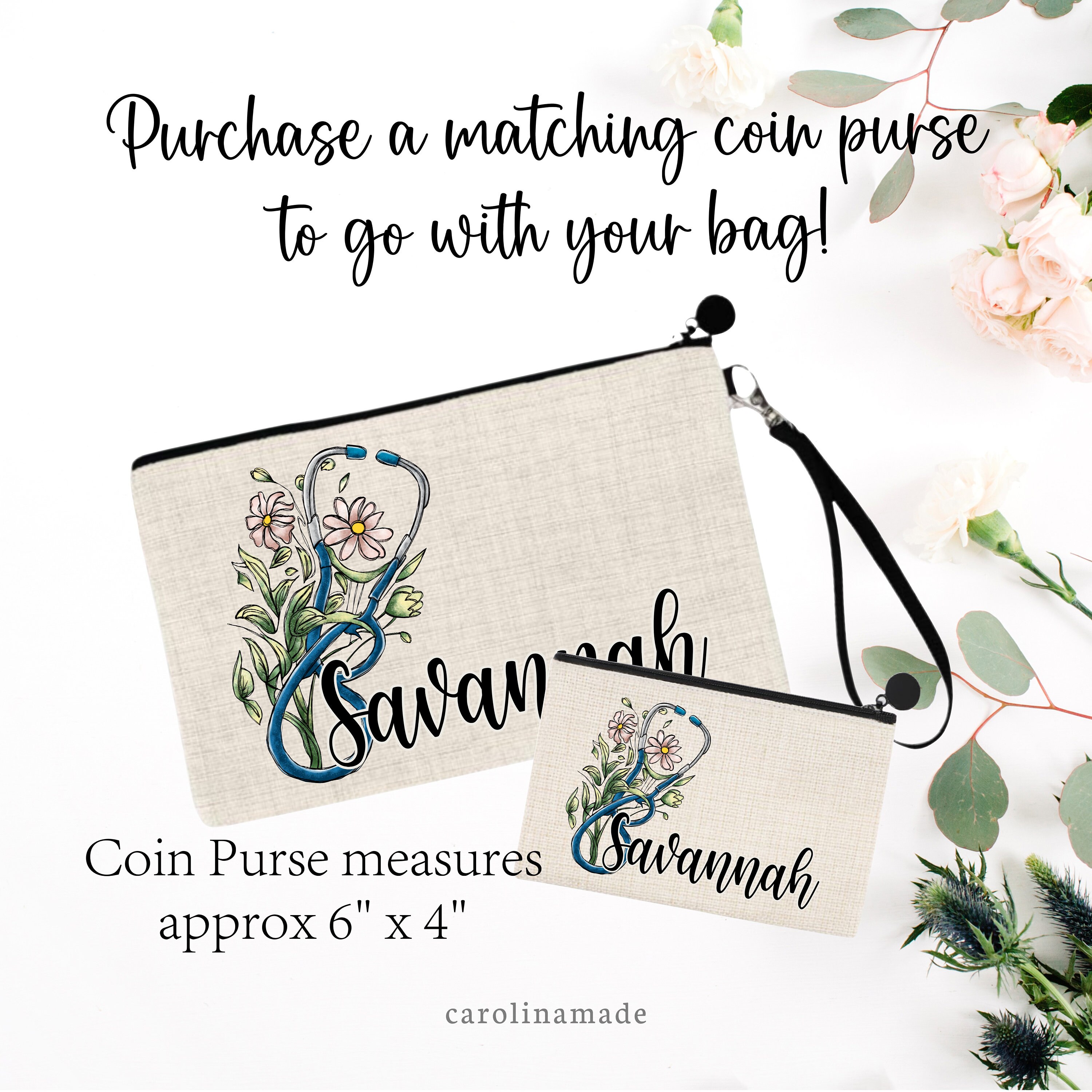 Teacher Appreciation Gift, Personalized Teacher Bag, Best Teacher