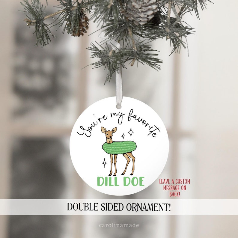 Carolina Made Bestie Christmas Ornament