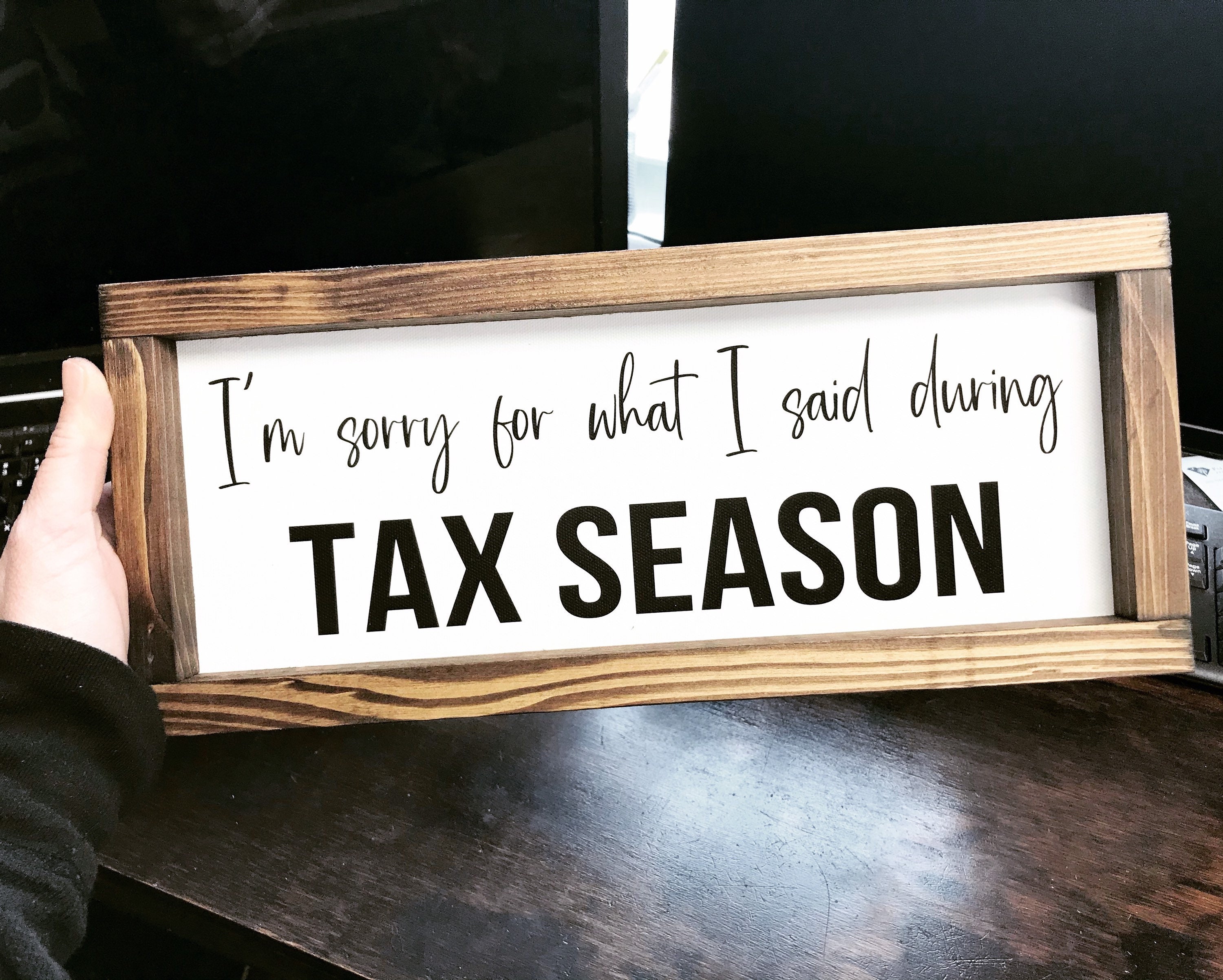 Catchy Sign For Tax Preparers