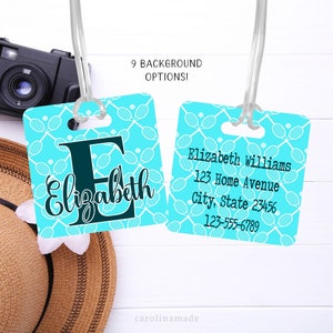 Tennis Tag, Personalized Tennis Name Bag Tag, Tennis Travel Bag Accessories, Custom Tennis Team Gifts, Tennis Racket Bag Tag, Tennis Gifts