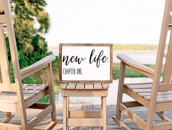 Chair Sign Chair Back Sign From HoneyWoodLand For You