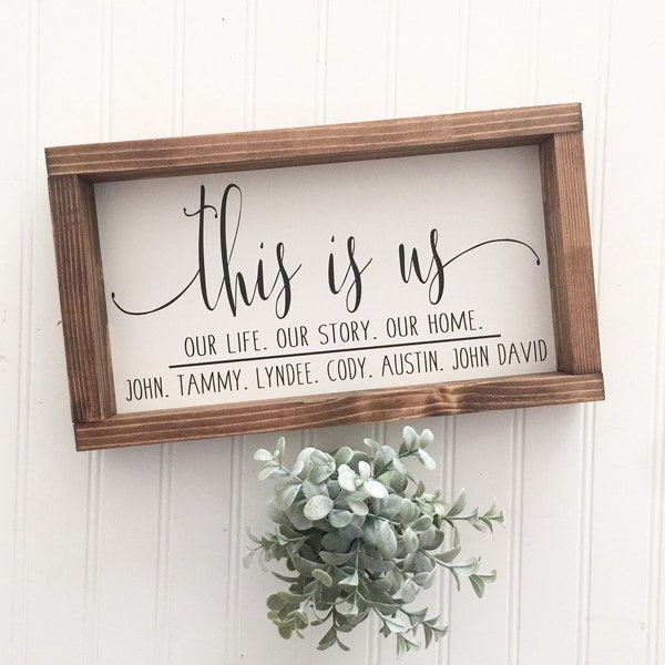 This is Us Our Life Our Story Our Home - Etsy