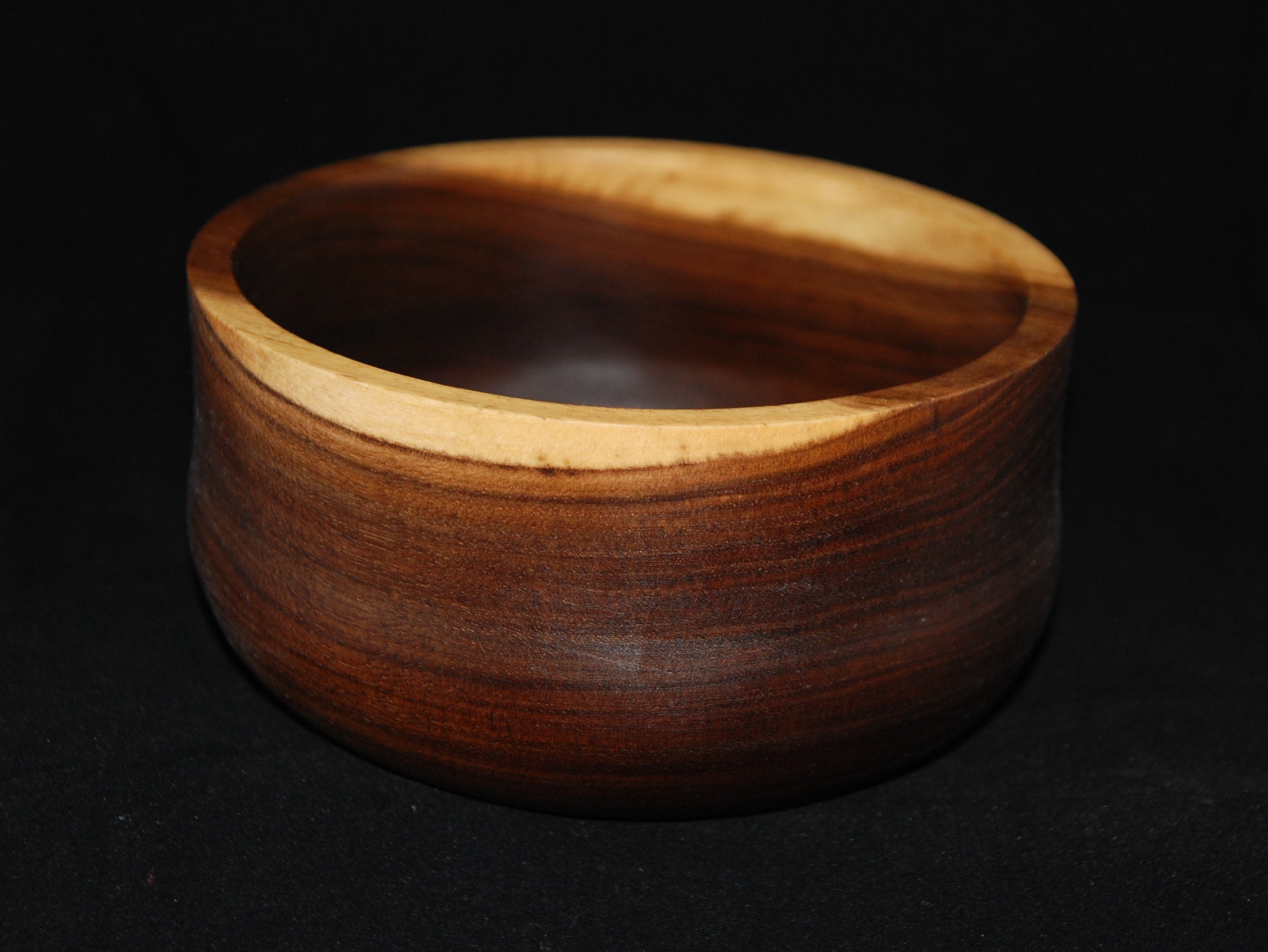 Eco Interior Candles Teak Wood Bowls Hand Made Aroma Candle Wax