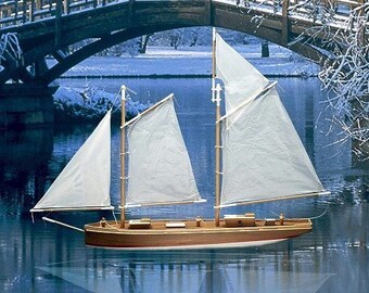 Wooden Boat Kit Etsy
