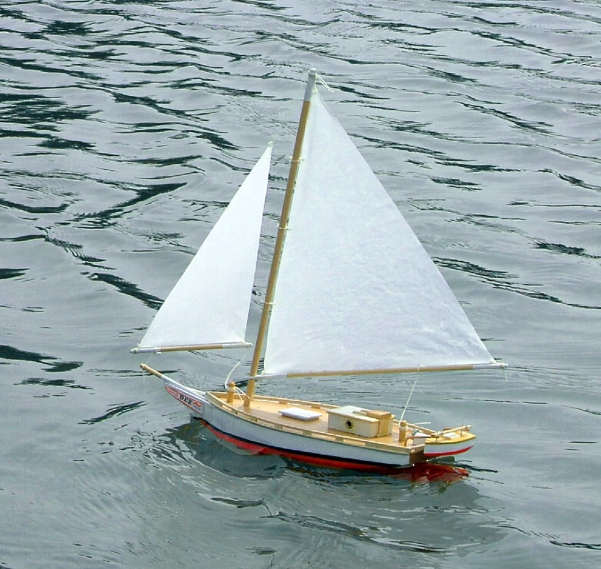 SKIPJACK 12″ Wooden Model Boat Kit, Toy Boat Sailing Kit, A Seaworthy