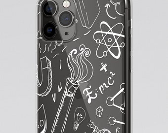 Science iPhone Case – Chemistry Teacher Gift, Molecule Design
