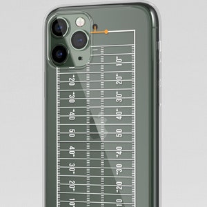 Football Field iPhone Case: Superbowl Fan Gift
