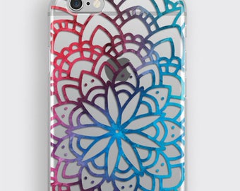 iPhone-hoesje Boho Mandala: doorzichtige beschermhoes