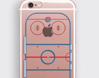 Ice Hockey Rink iPhone 13 Pro Case Hockey Samsung S20 Ultra Cover, iPhone X Case Hockey Player Gift iPhone 11 Clear Case iPhone 8 Plus Cover