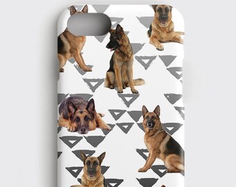 German Shepherd Phone Case Dog Lover iPhone 8 Case - Dog Gift Samsung S7 Edge Case Galaxy S8 Plus Case iPhone 7 Plus Case Dog iPhone X Case