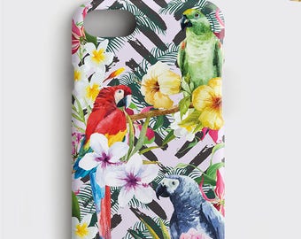 Tropical Bird iPhone 8 Plus Case - Samsung Galaxy S9 Cover