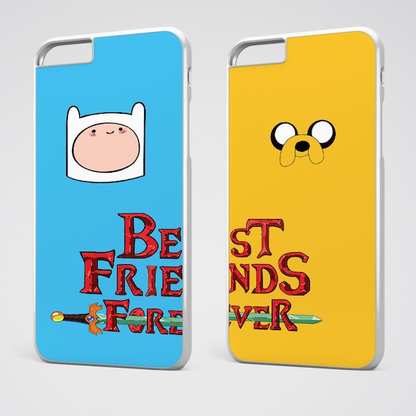 Best Friend iPhone Cases, Adventure Time Bff case - Best Friend iPhone 7 Case BFF iPhone 6S Plus Case Cartoon iPhone 6 Case